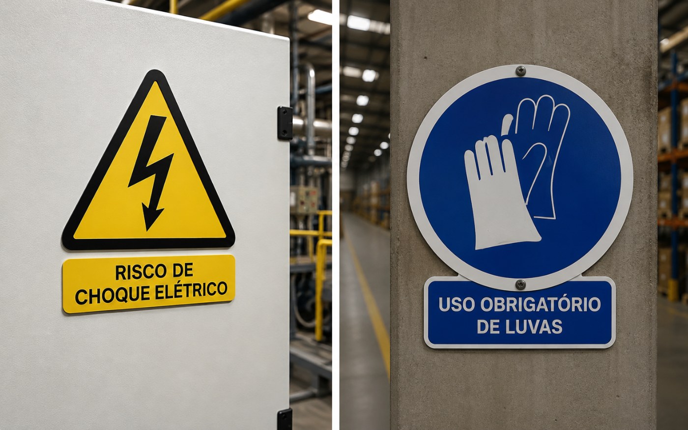 Placas de Sinalização