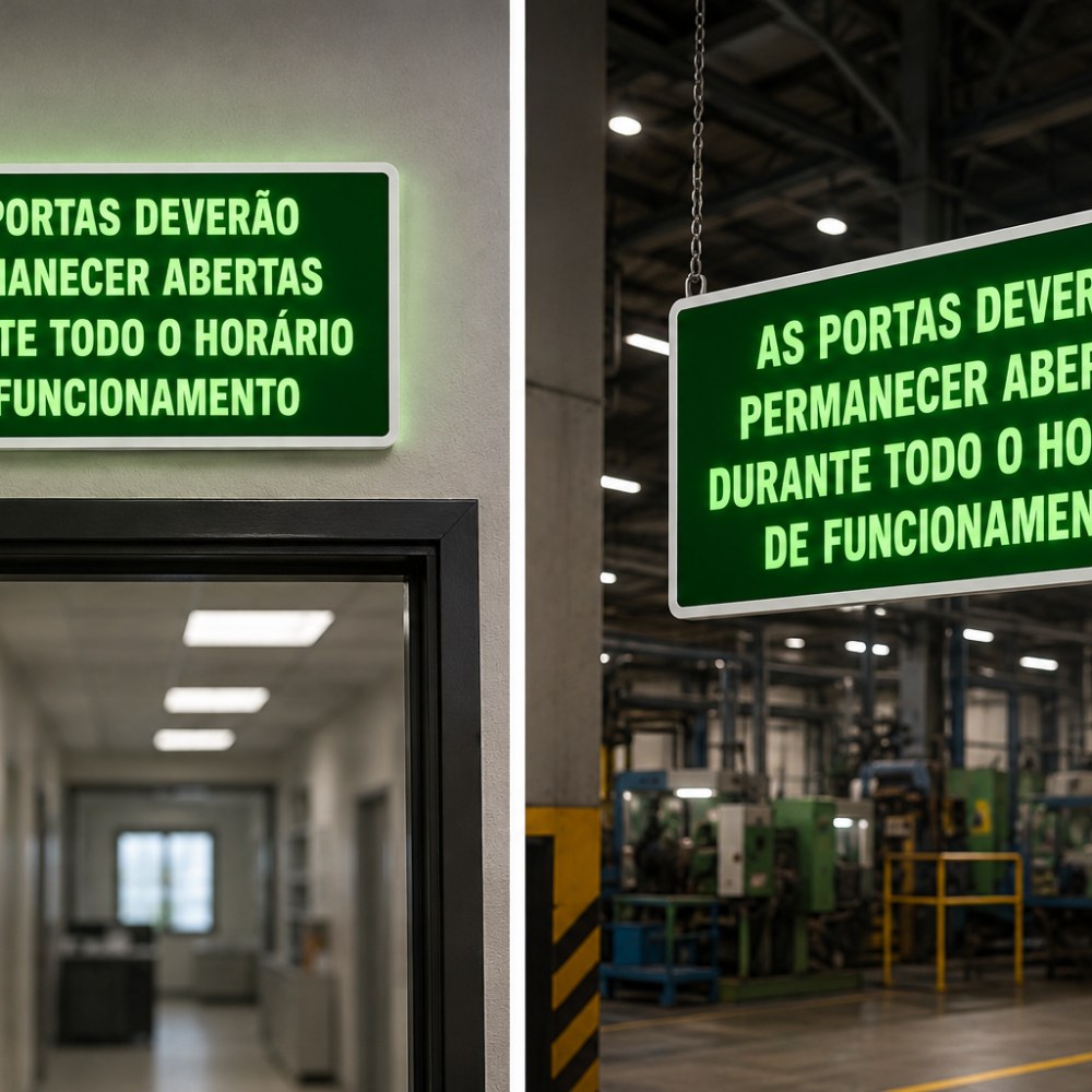 Sinalização Fotoluminescente
